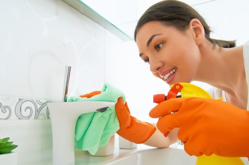 Streatham Carpet Cleaners team using sustainable cleaning and recycling practices